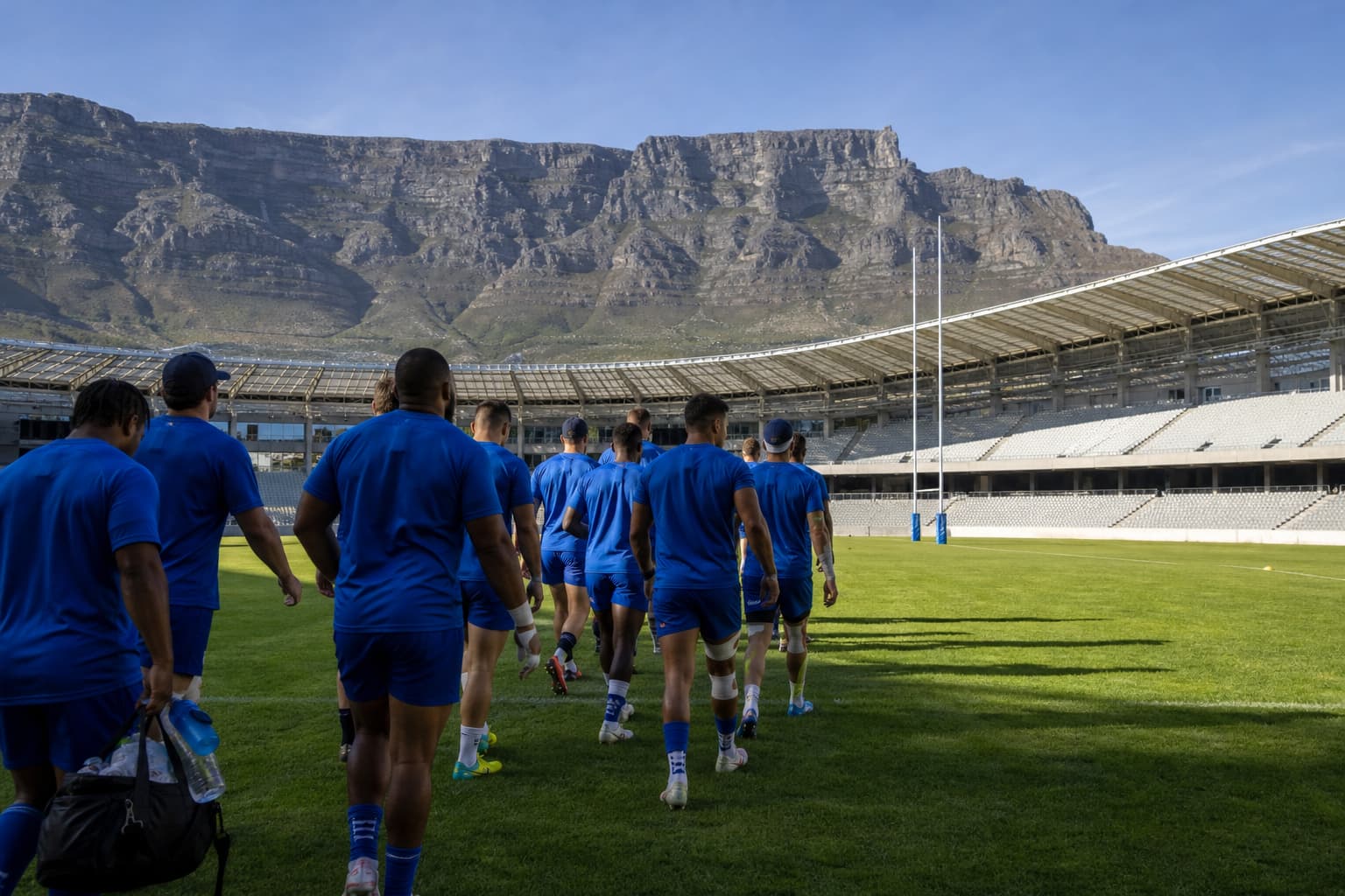 AI-generated editorial illustration for Roos back in black as Stormers welcome key No 8 return