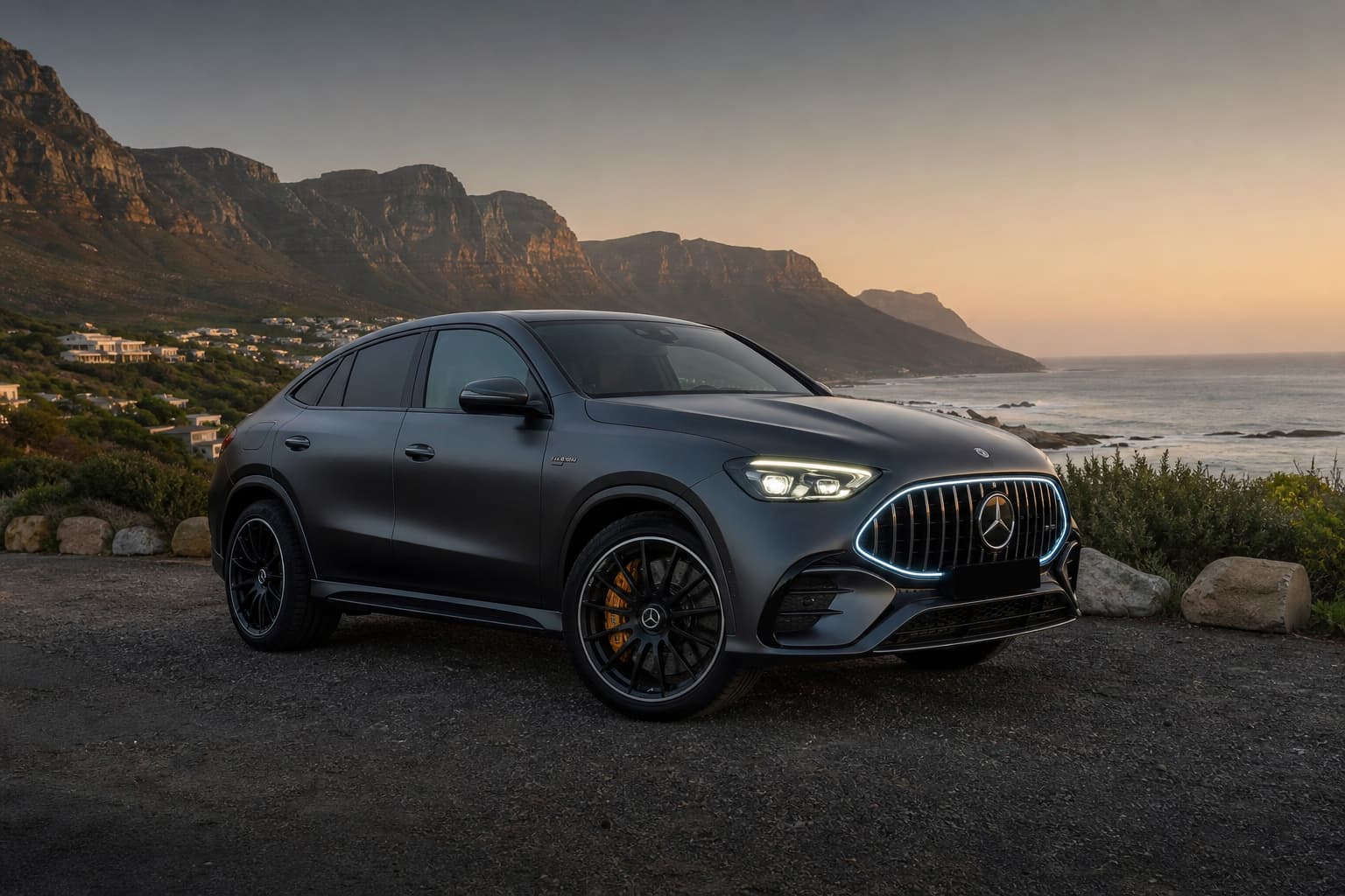 AI-generated editorial illustration for Mercedes-AMG's new electric GT SUV raises the bar for performance SUVs